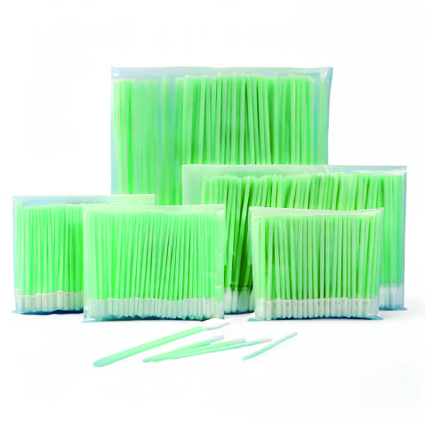 光学用綿棒による保護ガラスクリーニング用品